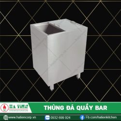 thùng đá inox quầy bar