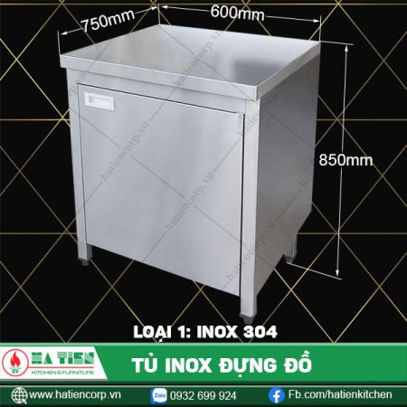 tủ inox đựng đồ QCO-6