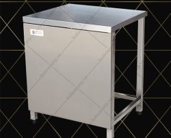 Bàn inox cửa mở