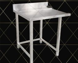 bàn inox để chén dơ