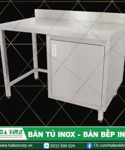 Bàn tủ inox chứa đồ