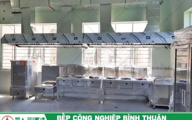 Thiết kế Bếp công nghiệp Bình Thuận - Trường Tiểu học Hàm Thắng