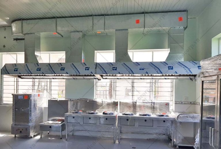 Thiết kế Bếp công nghiệp Bình Thuận - Trường Tiểu học Hàm Thắng
