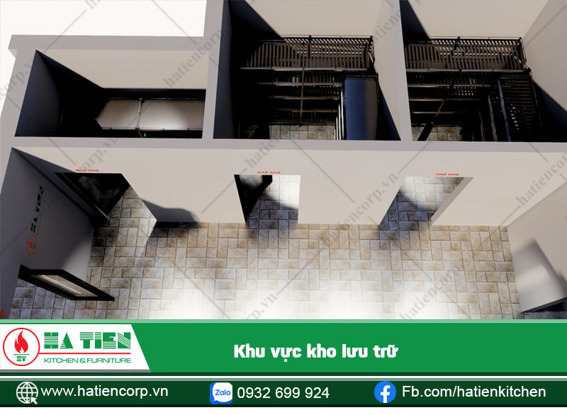 Kho lưu trữ thực phẩm và nguyên vật liệu