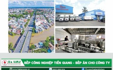Bếp công nghiệp Tiền Giang - Thiết kế bếp cho công ty, xí nghiệp