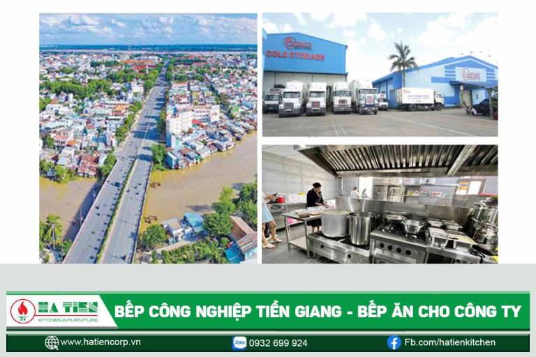 Bếp công nghiệp Tiền Giang - Thiết kế bếp cho công ty, xí nghiệp
