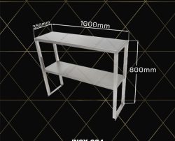kệ inox nhà bếp dài 1000