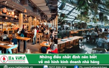 mô hình kinh doanh nhà hàng