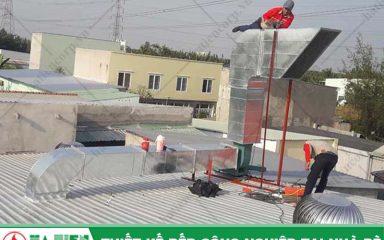 Thiết kế bếp công nghiệp tại Nhà Bè - Thiết kế bếp Công ty Kết Nối Tài Chính KenTa