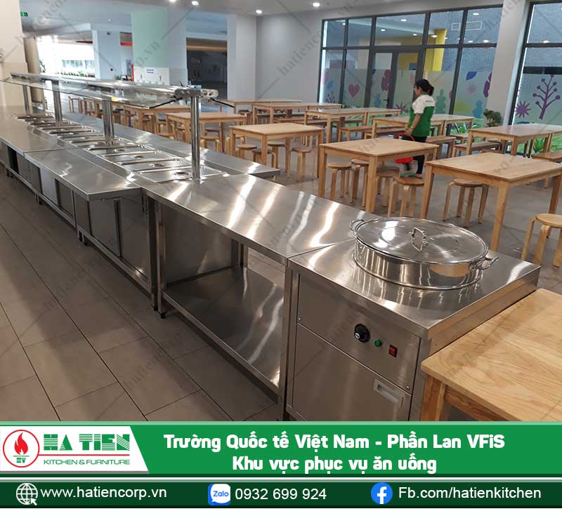 Chất liệu inox 304 sáng bóng và an toàn