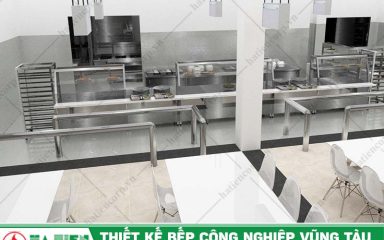 Thiết kế, thi công bếp công nghiệp Vũng Tàu - Bếp Nhà máy bia Heineiken