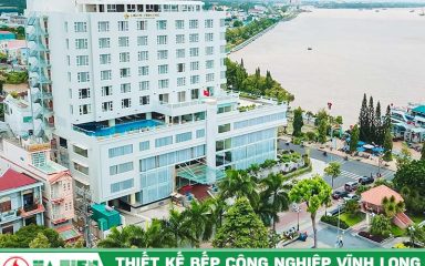 Thiết kế bếp công nghiệp tại Vĩnh Long - Thiết kế bếp Khách sạn Sài Gòn Vĩnh Long