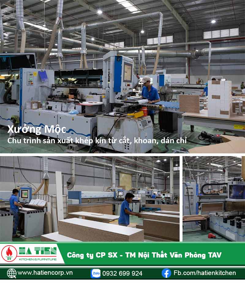 Sản phẩm tại 𝐭@𝐛𝐥𝐞 luôn đảm bảo chất lượng nhờ vào quy trình sản xuất khép kín với hệ thống máy móc hiện đại, cùng phân xưởng Mộc, Kim loại riêng biệt.