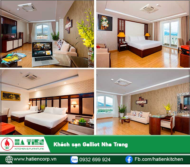 Phòng ở sang trọng, hiện đại và đầy đủ tiện nghi