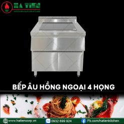 bếp âu 4 họng điện từ