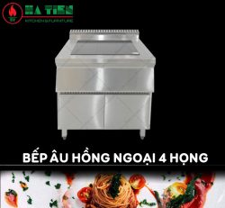 bếp âu 4 họng điện từ