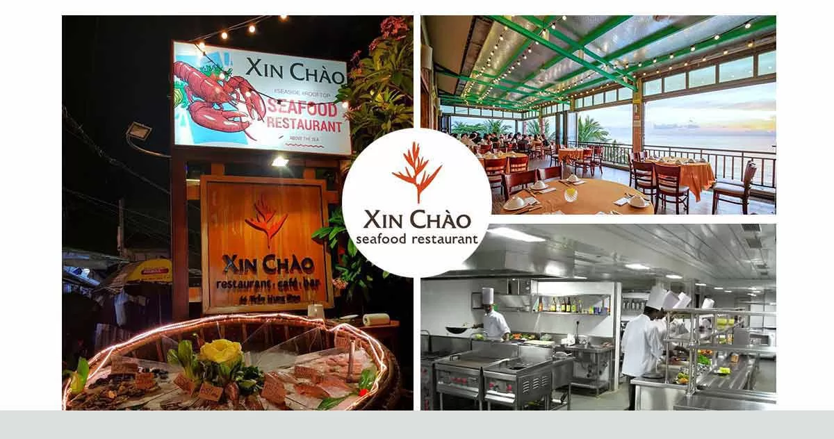 Thiết bị bếp công nghiệp tại Phú Quốc - Xin Chào Restaurant Phú Quốc