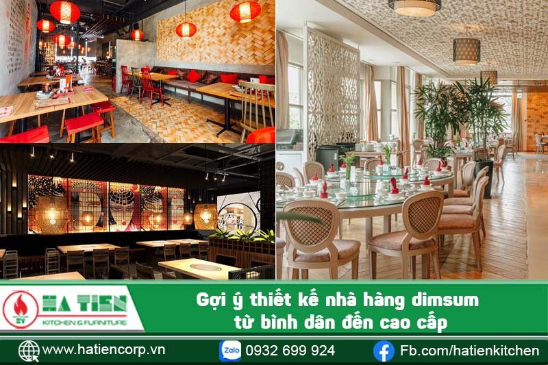 Gợi ý thiết kế nhà hàng dimsum