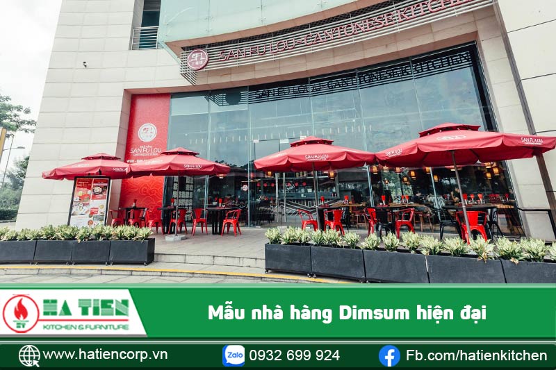 Nhà hàng dimsum hiện đại