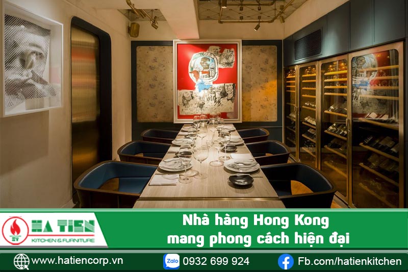 nhà hàng hong kong thiết kế hiện đại