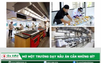Làm thế nào để mở một trường dạy nấu ăn?