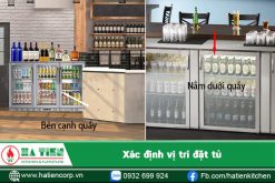 Tủ lạnh quầy bar công nghiệp Hà Tiên