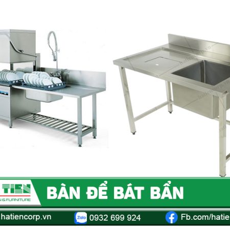 Bàn để bát bẩn
