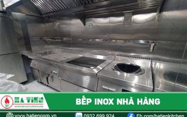 bếp inox nhà hàng
