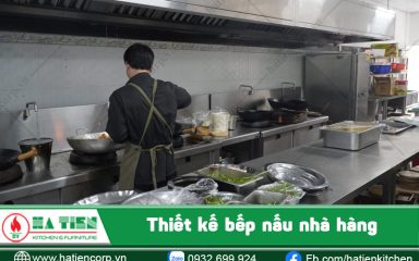 bếp nấu nhà hàng
