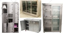 Các loại tủ inox