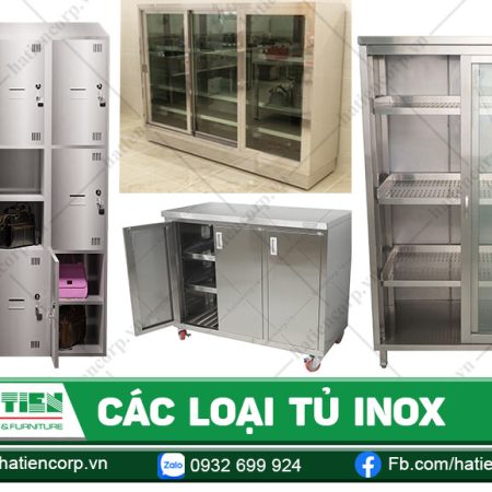 Các loại tủ inox