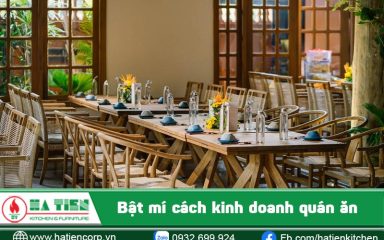 cách kinh doanh quán ăn