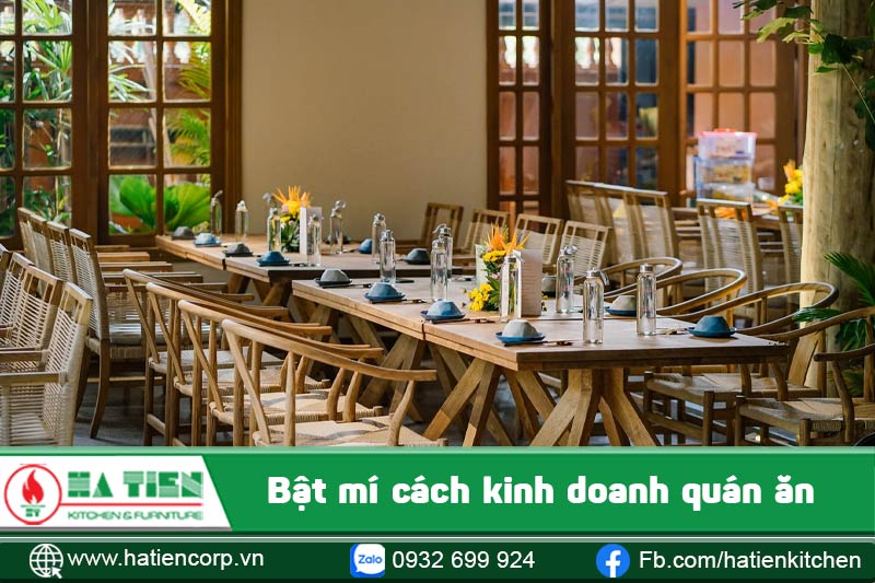 cách kinh doanh quán ăn