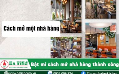 cách mở một nhà hàng
