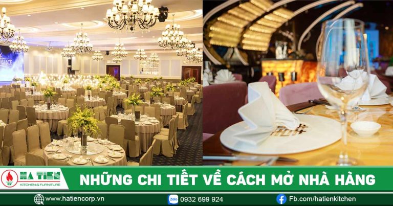 cách mở nhà hàng