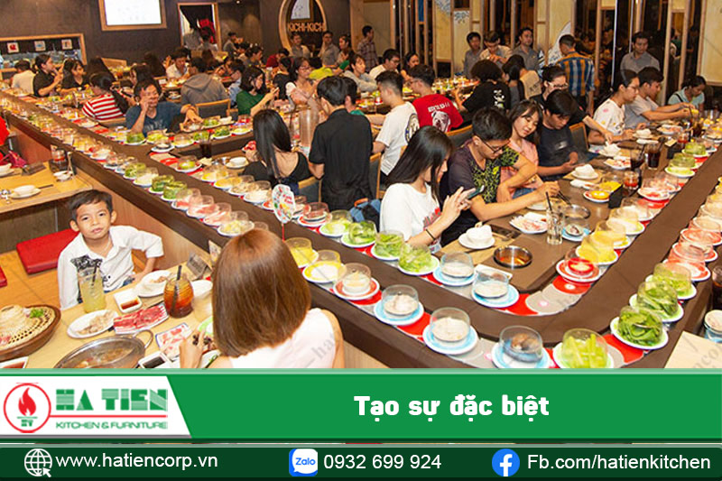 Hãy tạo sự khác biệt khi kinh doanh nhà hàng Buffet