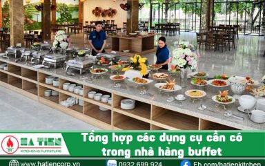 dụng cụ nhà hàng buffet