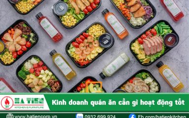 Kinh doanh quán ăn cần gì