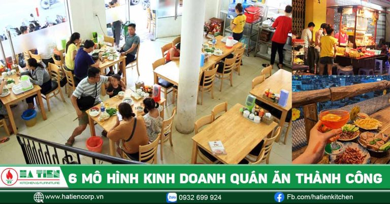 mô hình kinh doanh quán ăn