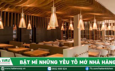 mở nhà hàng cần gì