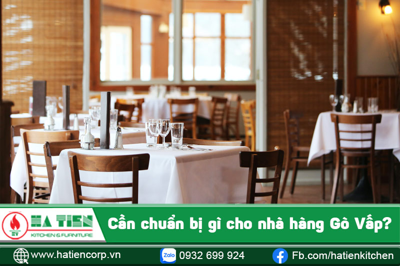 Cần chuẩn bị gì cho nhà hàng?