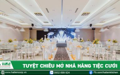 mở nhà hàng tiệc cưới