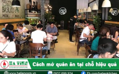 mở quán ăn tại chỗ