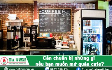 Muốn mở quán cafe