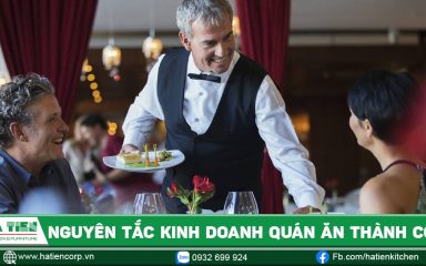 nguyên tắc kinh doanh quán ăn