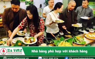 Nhà hàng phù hợp với khách hàng ăn chay hiện nay được xây dựng nhiều