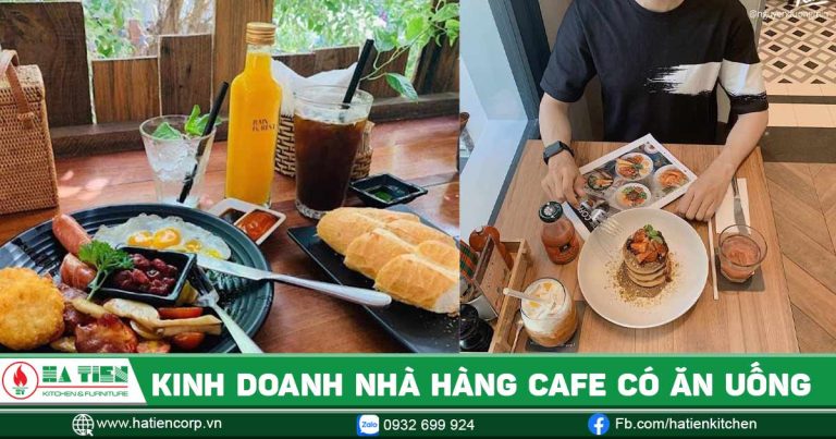nhà hàng cà phê có phục vụ ăn uống