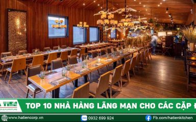 nhà hàng lãng mạn