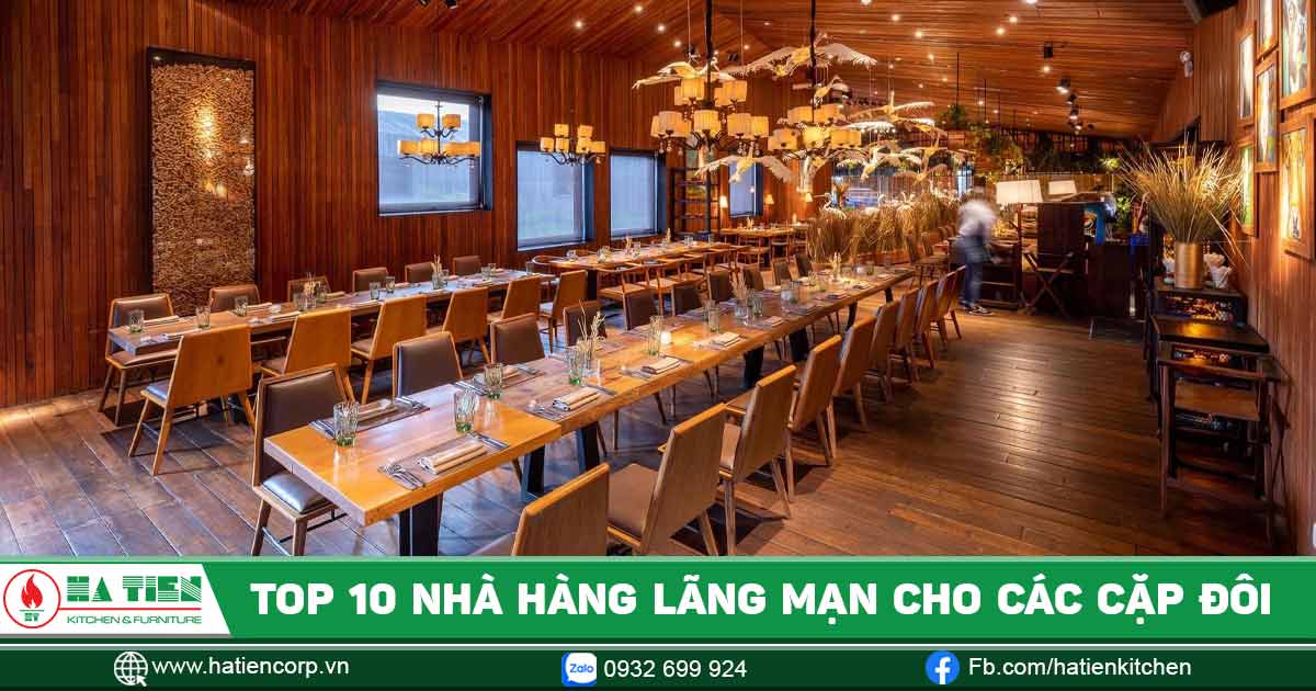 nhà hàng lãng mạn