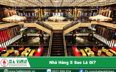 Khái niệm về nhà hàng 5 sao